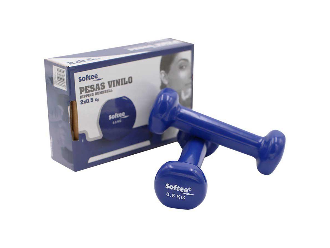 Dumbbells SOFTEE Vinyl Set 0.5 kg