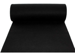 Guía De Alfombra Para Interior Y Exterior Negro H 1 X 30 M