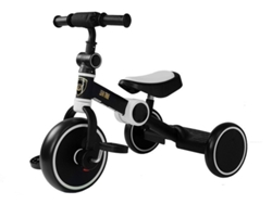 Bicicleta triciclo blanca y negra B.active