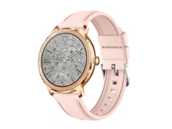 Reloj inteligente con pantalla AMOLED de 1.32", resistente al agua IP67 y múltiples modos de ejercicio, Bestvite (rosa)