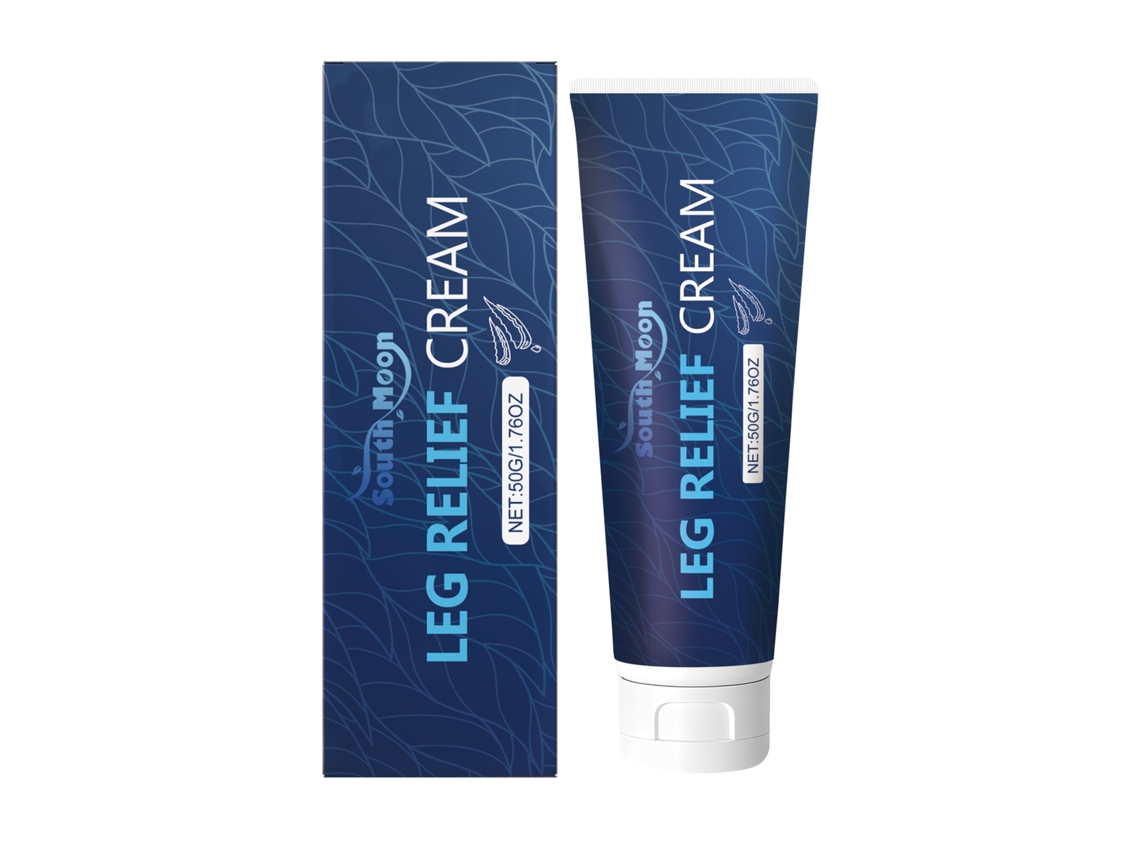 Crema calmante para el cuidado de las piernas con efecto rápido.