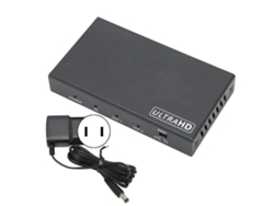 Divisor De Interfaz Multimedia Hd, 1 Entrada, 2 Salidas, 4kx2k 60hz 18gbps Con Adaptador Usb