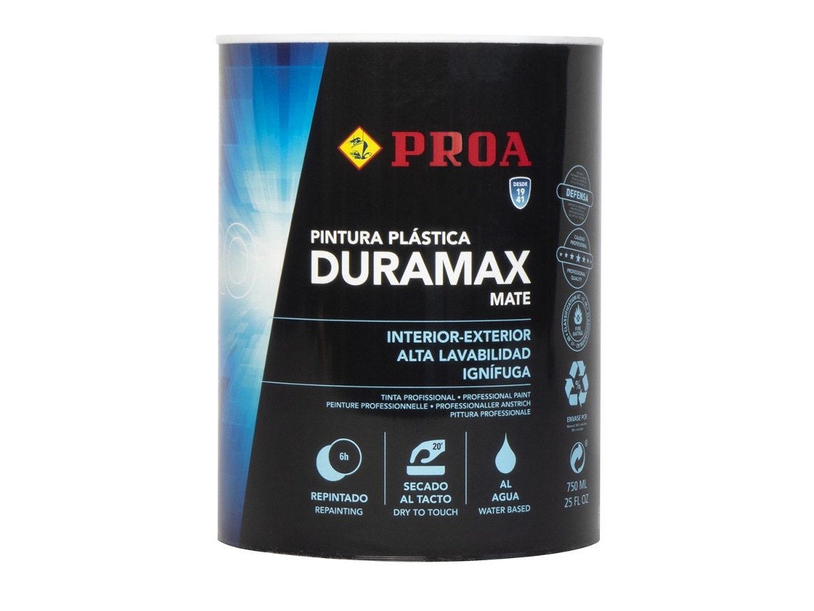 INTERIOR/EXTERIOR MATE ANTIMOHO DURAMAX Blanco 0,75L