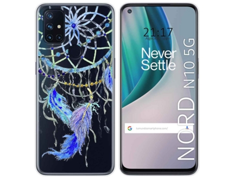 Carcasa OnePlus Nord N10 5G TUMUNDOSMARTPHONE Dibujos Transparente Multicolor