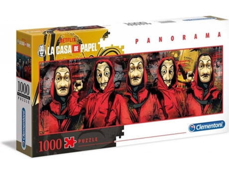 PUZZLE 1000 PANORAMA LA CASA DE PAPEL