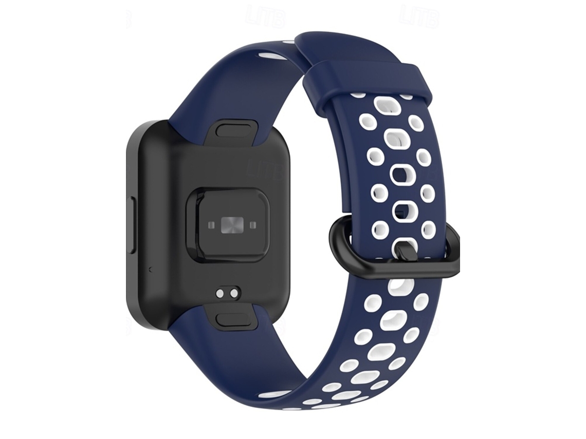 Correa Timovo® para Redmi Watch 2 Lite (paquete de 2), correa de una sola correa, ajustable para actividades deportivas, color azul