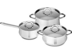 Batería de Cocina SILAMPOS Sagres (3 Piezas)