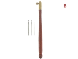 Agujas De Bordar Francesas, Ganchillo Tambour, Ganchillo Luneville Con 3 Agujas