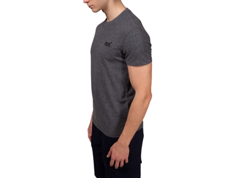 Camiseta Ultrafina de Hombre SUPERDRY Gris (2XL)