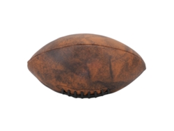 Balón de rugby Kklv, tamaño 9, entrenamiento, PU, con agarre cómodo, diseño vintage, duradero, para fútbol y fiestas.