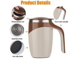 Batidora De Café Portátil Con Agitación Automática, Taza, Agitador Eléctrico, Máquina De Jugo De Leche, Para Cocina Casera 400 Ml CHRUI