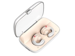 YEMAESRE Auriculares Conducción Ósea Sin Estéreo Abierto YEMAESRE Bluetooth Oro