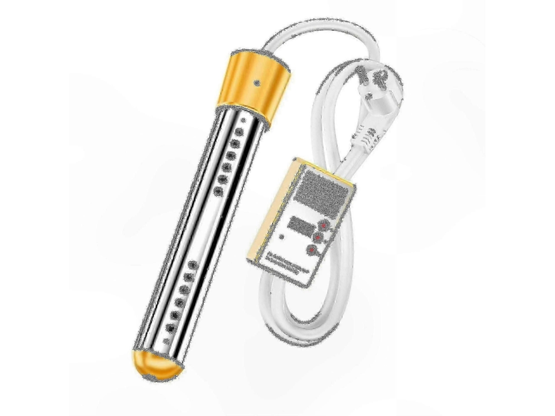 Calentador de agua eléctrico sumergible GOKOCO de 3000 W para piscinas, con resistencia de calentamiento rápido y temporizador inteligente.