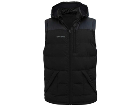 Colete para Hombre GIVOVA Prime Negro para Fútbol (XXL)