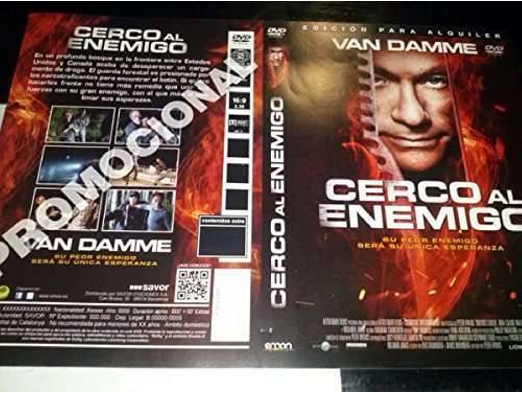 DVD Cerco Al Enemigo 2013 Enemies Closer