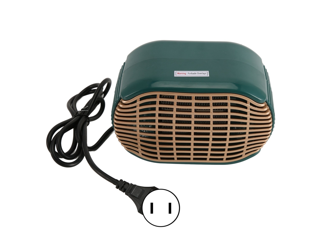 Aquecedor Elétrico De Mesa Mini 800w Ptc Cerâmica Baixo Ruído Portátil Para Casa Escritório