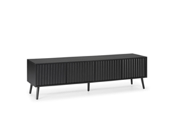 Mueble TV Lluvia 4 puertas color Negro VS VENTA-STOCK