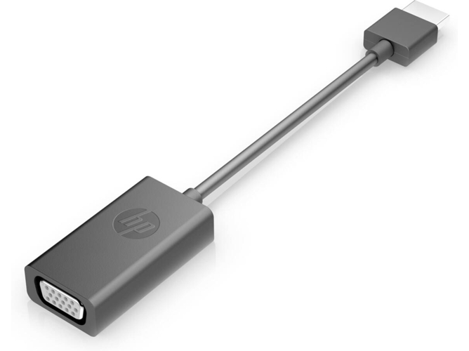 Adaptador HP X1B84AA (HDMI-VGA - Negro)