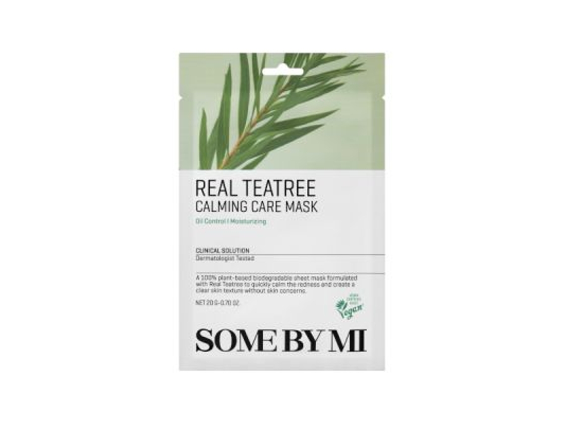Mascarilla calmante de árbol de té real Some By Mi