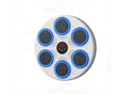 Máquina De Boxeo Bluetooth Para Entrenamiento, Soporte De Pared Para Golpes, Equipo De Música Electrónica - Blanco Digitallab
