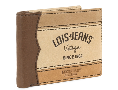 Cartera De Piel Para Hombre LOIS