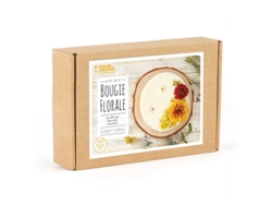 Fabricación de velas florales caja de bricolaje