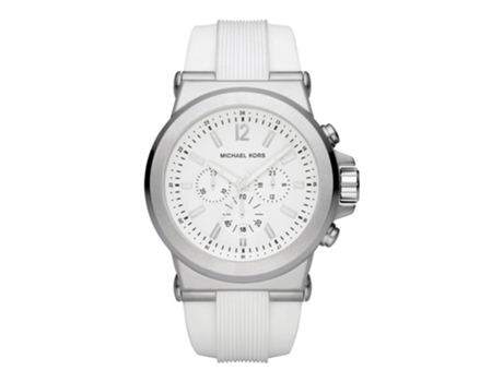 Reloj MICHAEL KORS Hombre (Silicona - Blanco)