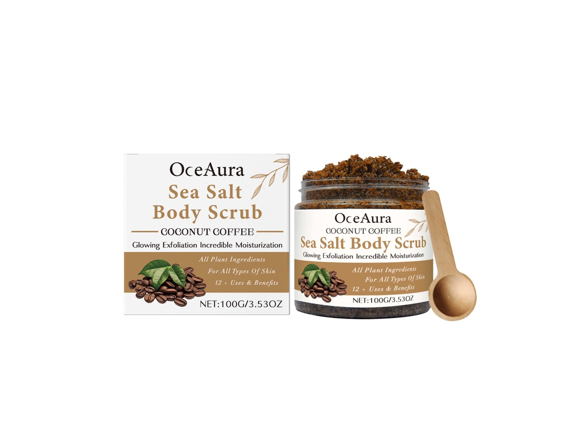 Gel corporal exfoliante de café y coco Worten Original