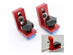 Set De 2 Soportes Deslizantes En T Para Herramientas De Carpintería De Aluminio