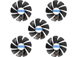 5 Ventiladores De Refrigeración Para Tarjeta Gráfica De 95 Mm Cf1015h12d Dc12v, Repuesto Para Nitro Rx480 8g Rx 470
