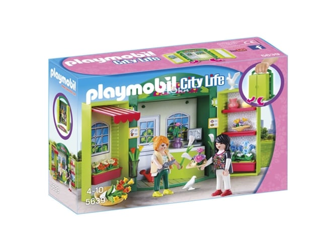 PLAYMOBIL City Life: Floristería Caso 5639 (Edad Mínima: 4)