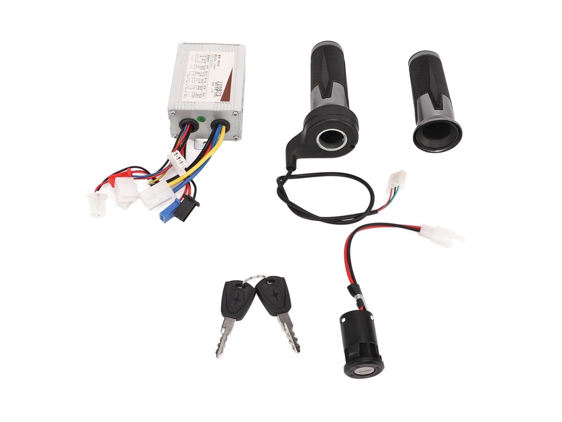 2026-controlador De Escobillas 48v 800w Con Manija De Aceleración Universal Y Cerradura Eléctrica Para Bicicleta Y Patinete Eléctrico