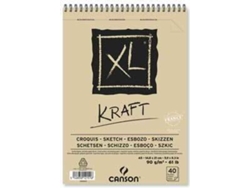 Bloc de Dibujo CANSON Espiral Canson XL Kraft (A5)
