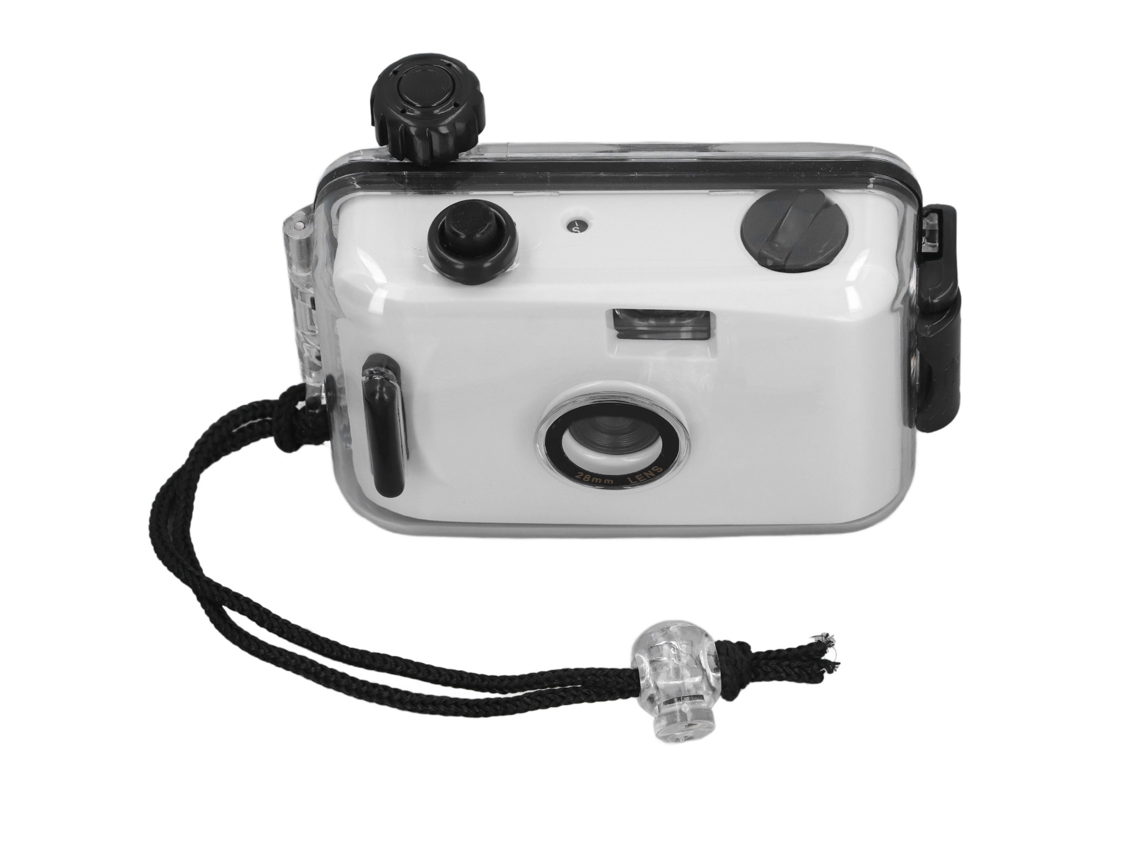 Cámara de película de 35 mm vintage retro, impermeable y reutilizable para comercio electrónico.