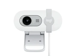 Webcam LOGITECH Brio 100 Blanca (Full HD - 1080p - Micrófono Integrado)