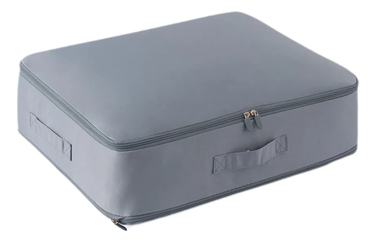 Bolsa organizadora de almacenamiento autocomprimible azul de Vayotoy