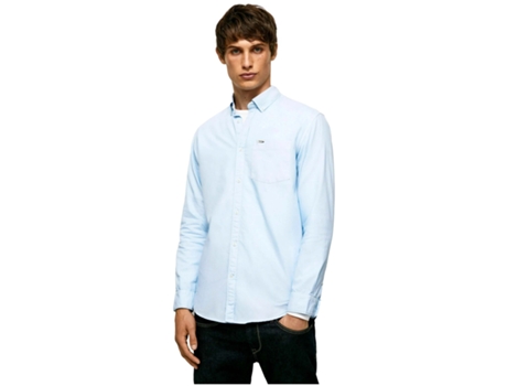 Camisa de Hombre PEPE JEANS Fabio Azul (XL)
