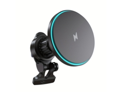 Potente Cargador Magnético Para Coche De 15 W Con Fuerte Adhesión, Apto Para Iphone 17, 16 Y 15, Con Diseño Giratorio De 360°