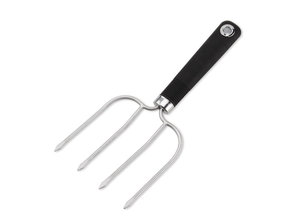 2026-41769-tenedor De Pavo De Acero Inoxidable Fuerte, Garra Para Carne, Afilado, Para Barbacoa Y Thanksgiving, Mango Ergonómico