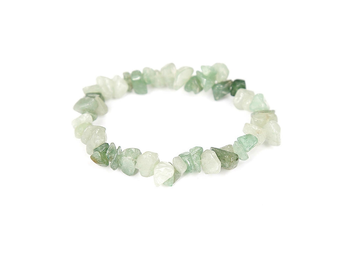 Pulseras de chakras con piedras de colores, cristales y guijarros, piedras preciosas naturales, cuentas y chips de cristal, piedra de tigre Nostalgia88