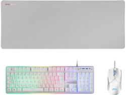 Bundle Gaming MARS GAMING MCPXWPT (Teclado + Ratón)