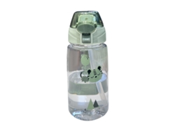 Botella De Agua Infantil Con Pajita Y Cordón, 550 Ml, De Policarbonato, Resistente Al Calor, Portátil, Ideal Para El Colegio Y Los Viajes.