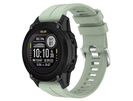 Correa Smartwatch Para Garmin Descent G1 / Forerunner 745/945/935 / Approach S62 Verde Menta VENISYMLIS