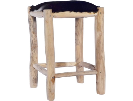 Taburete de cocina VIDAXL Marrón Madera (30x30x55 cm)