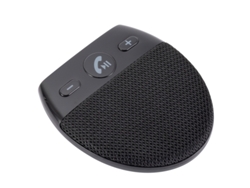 Adaptador transmisor FM Bluetooth Fwinl SP11 para teléfono de coche, altavoz para visera solar, kit de manos libres para coche, manos libres USB para coche