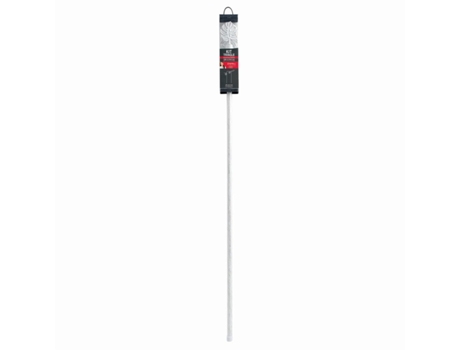 Barra Cortinas Extensible de Metal con 2 Terminales Blanco-Oro 120-210 cm TIENDA EURASIA