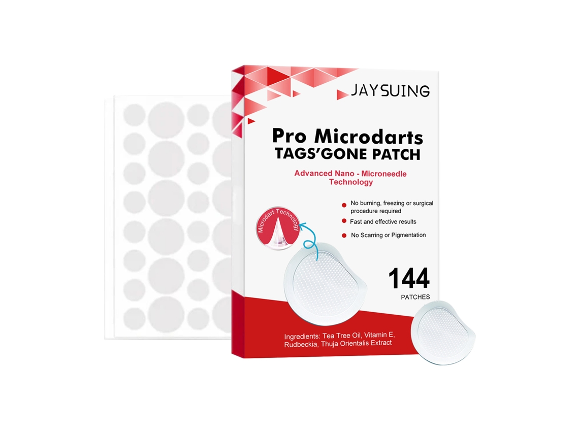 Parche de limpieza con microagujas