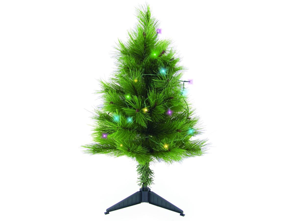 Árbol de Navidad con luces XANLITE KOZII 60 cm (45 puntas, LED, varios modos de iluminación, conexión USB)