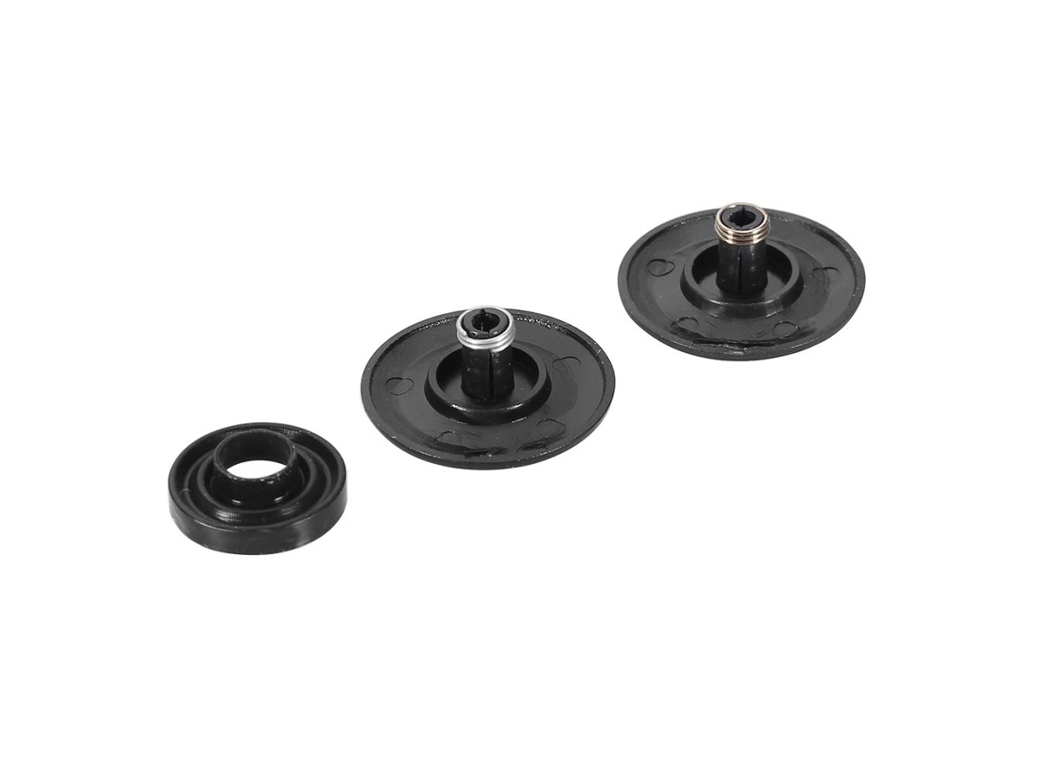Botón De Control, Diseñado Con Precisión Para A8, 3 Piezas En Plástico Abs Negro.