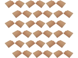 100 Sobres De Papel Kraft Para Boletos, Sobres Pequeños
